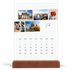 Calendario con supporto in legno verticale  — Soggiorno in città [Febbraio]
