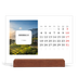 Calendario con supporto in legno orizzontale  — Tutta la storia [Gennaio]