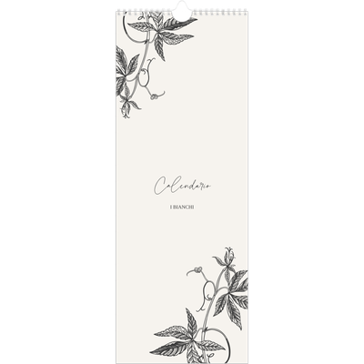 Calendario da cucina  — Inchiostro e edera [copertina]
