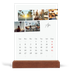 Calendario con supporto in legno verticale  — Soggiorno in città [Aprile]