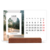 Calendario con supporto in legno orizzontale  — L'arco aperto [copertina]