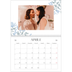 Calendario A4 Doppio — Floreale elegante [Aprile]