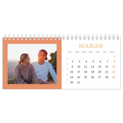 Calendari da tavolo — Cornici retrò [Marzo]