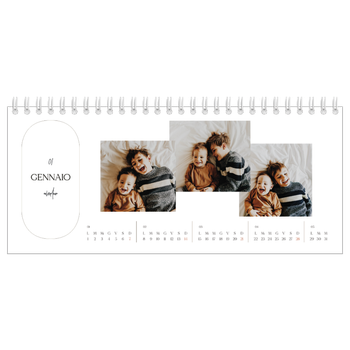 Calendario Fotografico da Tavolo — Fare piani