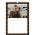 Calendario personalizzato A4 — Monocromatico vintage [Febbraio]