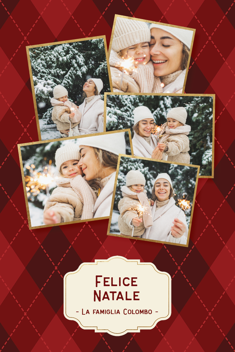 Biglietti — Natale tradizionale