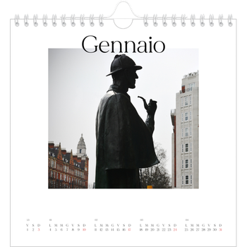 Calendario Fotografico Quadrato — Il mio diario di viaggio