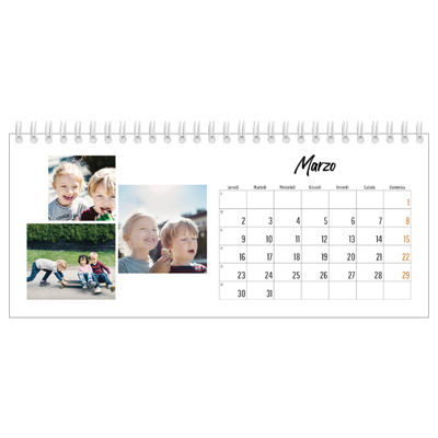 Calendari da tavolo — Questo sono io [Marzo]