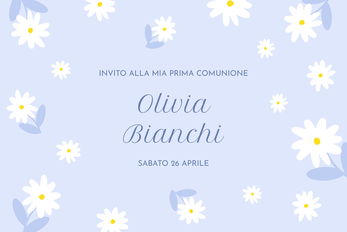 Inviti — Pioggia di margherite