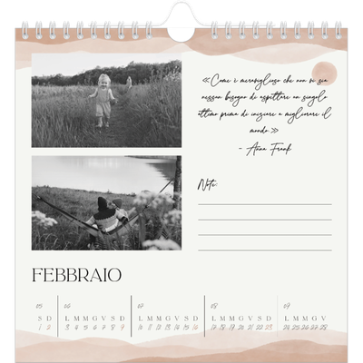 Calendari quadrati — Citazioni [Febbraio]