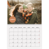 Calendario A4 Doppio — Adesivo fotografico [Gennaio]