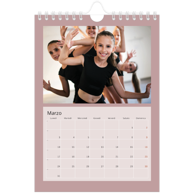 Calendario fotografico A5 — Neo Scandi [Marzo]