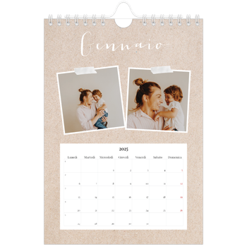 A5 Verticale — Calendario di ritagli