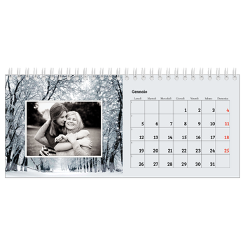 Calendario Fotografico da Tavolo — Quattro stagioni