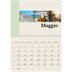Calendario A4 Doppio — Vedute del mondo [Maggio]