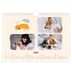 Calendario fotografico A4 — Zampette di cane e scarabocchi [Gennaio]