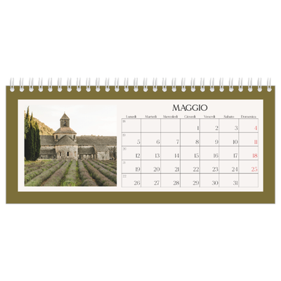 Calendari da tavolo — Colori classici [copertina]