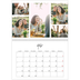 Calendario A4 Doppio — Disposizioni fotografiche [Aprile]