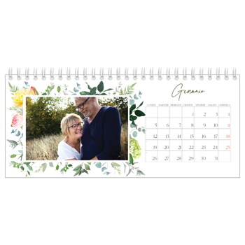 Calendario Fotografico da Tavolo — Fiori tradizionali