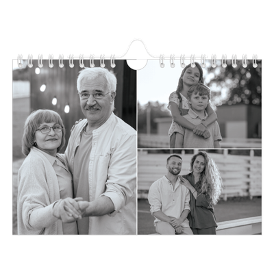 Calendario fotografico A5 — Fuoco [copertina]