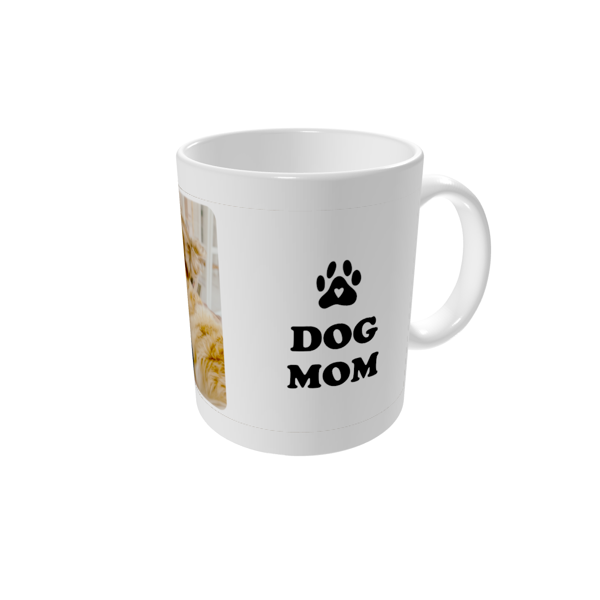 Tazze personalizzate — Dog mom - bianca