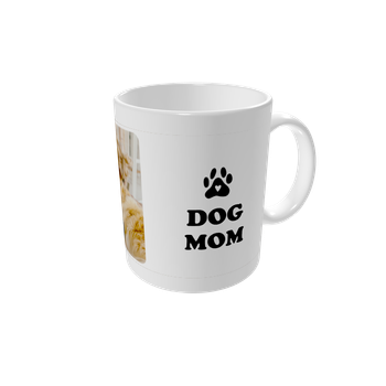 Tazze personalizzate — Dog mom - bianca