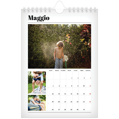 Calendario fotografico A5 — Fresco di stampa [copertina]