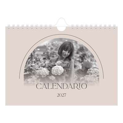 Calendario fotografico A5 — Batanico semplice [copertina]
