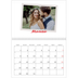 Calendario A4 Doppio — Firmato in cremisi [Marzo]
