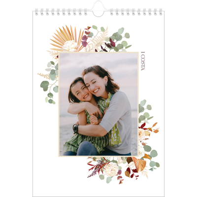 Calendario personalizzato A4 — Boho [copertina]