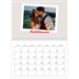Calendario A4 Doppio — Firmato in cremisi [Febbraio]