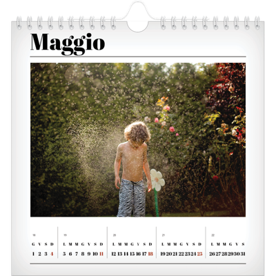 Calendari quadrati — Fresco di stampa [copertina]