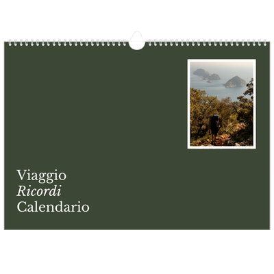Calendario A3 orizzontale  — Terra editoriale [copertina]