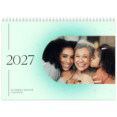 Calendario A4 Doppio — Sfumature astrologiche [copertina]