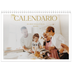 Calendario A4 Doppio — Testo in grande d'oro [copertina]