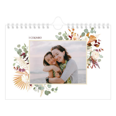 Calendario fotografico A5 — Boho [copertina]