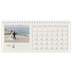 Calendari da tavolo — Iniziali in fiore [Gennaio]