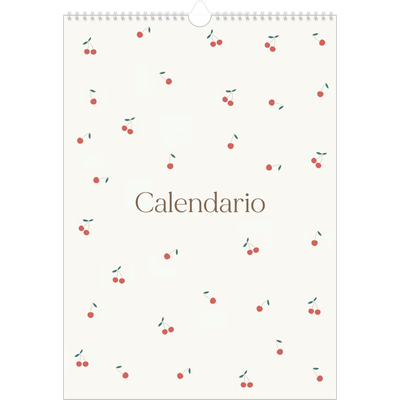 Calendario A3 verticale — Ciliegie [copertina]