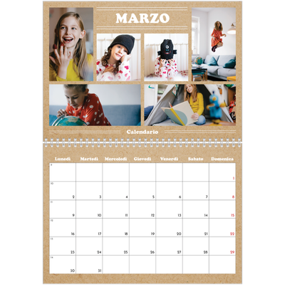 Calendario A4 Doppio — L'editoriale di quest'anno [Marzo]