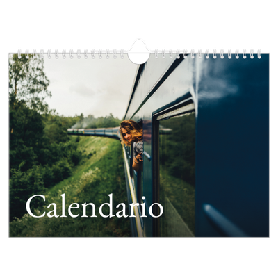 Calendario fotografico A4 — Graziato semplice [copertina]