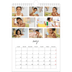 Calendario personalizzato A4 — Disposizioni fotografiche [Marzo]