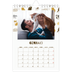 Calendario fotografico A5 — Gattino giocherellone [Gennaio]