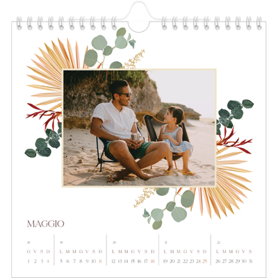 Calendari quadrati — Boho [copertina]