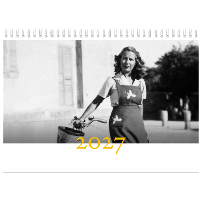 Calendario A4 Doppio — Stile tradizionale [copertina]
