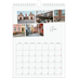 Calendario personalizzato A4 — Soggiorno in città [Gennaio]