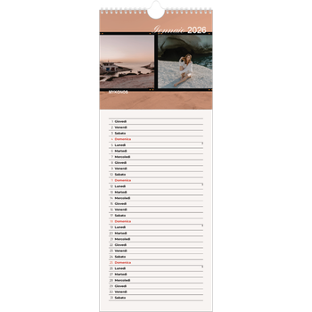 Calendario da cucina (15 x 40 cm) — Avventura