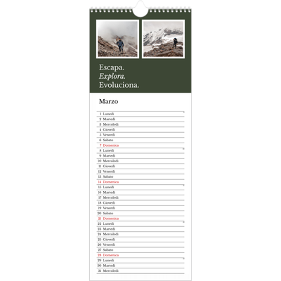 Calendario da cucina  — Terra editoriale [Marzo]