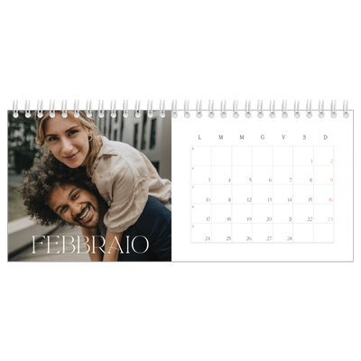 Calendari da tavolo — Più grande della vita [Febbraio]