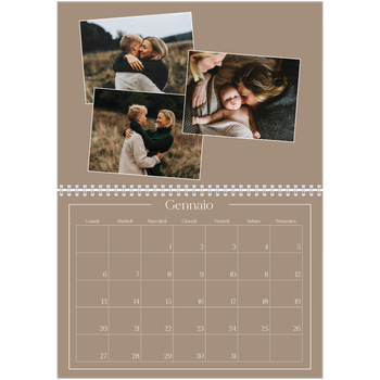 Calendario A4 Doppio — Ricordi artigianali
