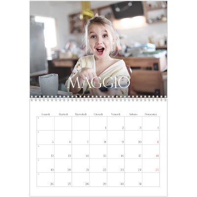Calendario A4 Doppio — Dodici grandi mesi [copertina]